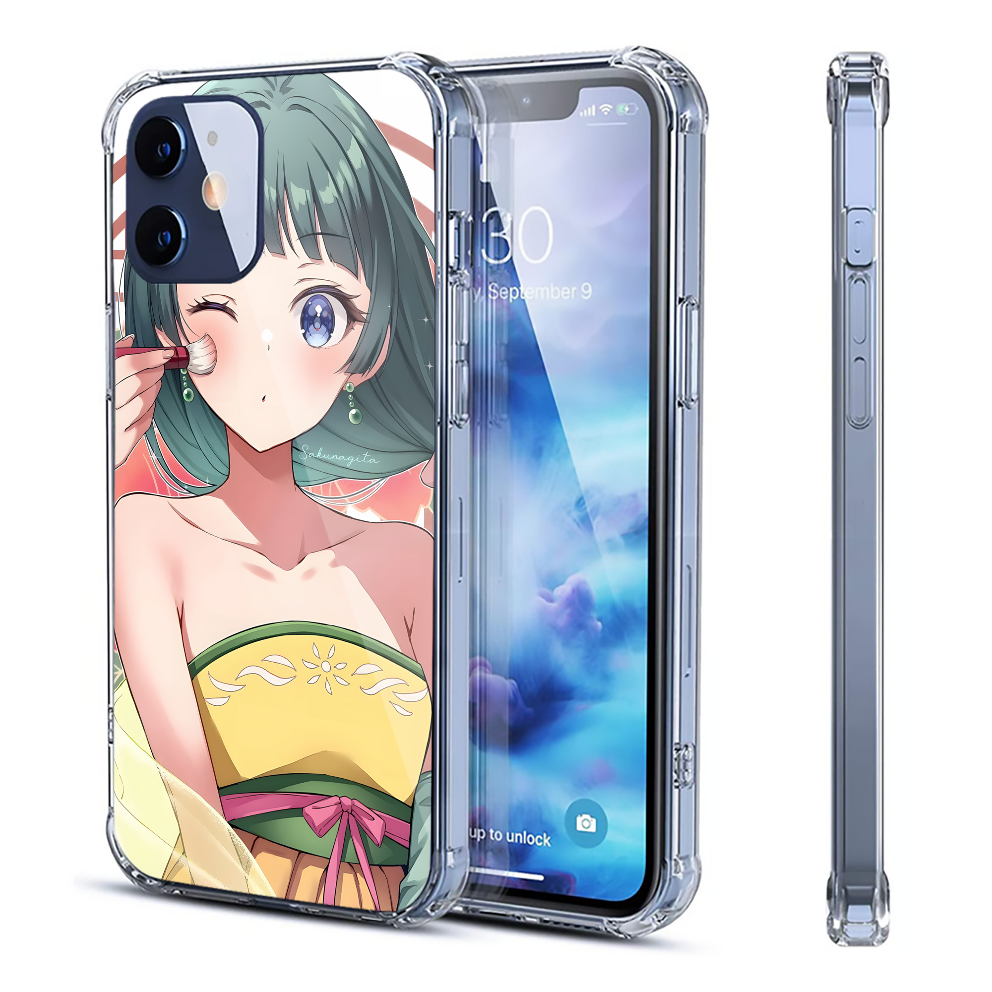 （画像用） 薬屋のひとりごと The Apothecary Diaries 【iPhone 12シリーズ対応】透明スマホケース（クリアソフトケース）